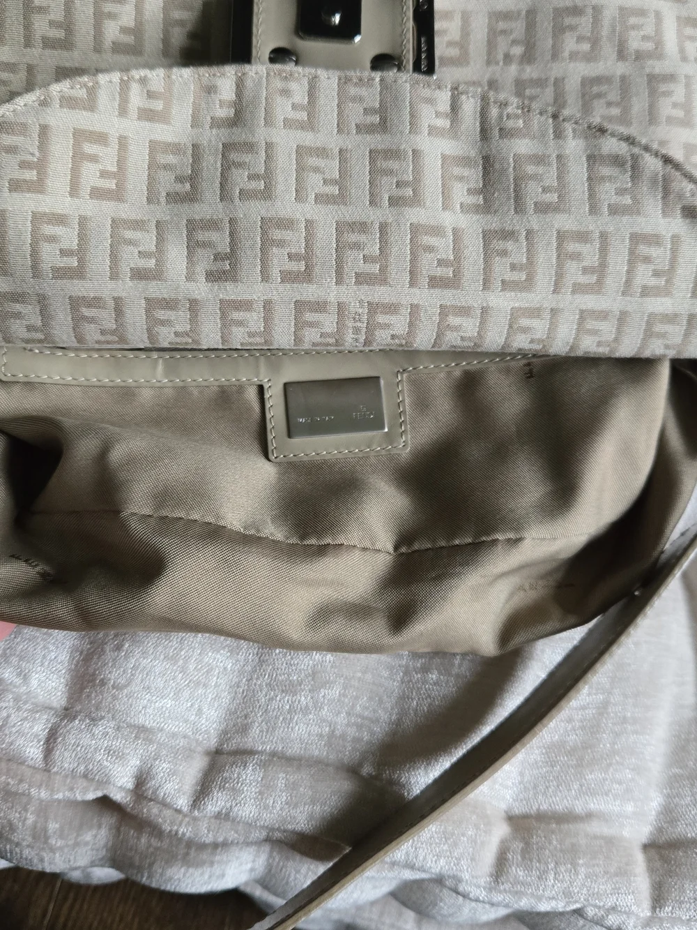 Fendi Zucchino FF Baguette - Picture 14 of 16